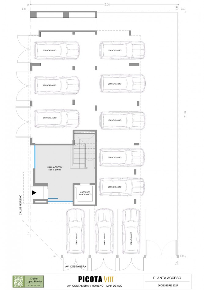 PICOTA VIII - DPTOS 3 AMBIENTES FRENTE AL MAR