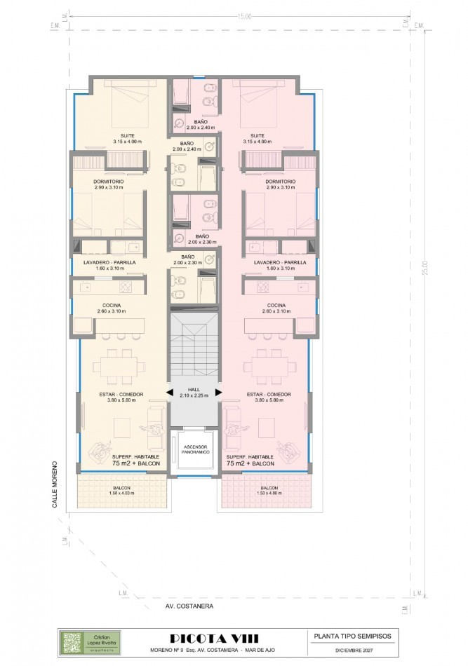 PICOTA VIII - SEMIPISOS FRENTE AL MAR CON FINANCIACION