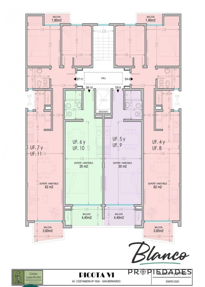 Picota VI - ULTIMAS 3 UNIDADES EN VENTA DE 3 AMBIENTES!!!