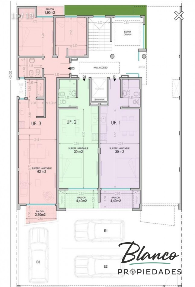 Picota VI - ULTIMAS 3 UNIDADES EN VENTA DE 3 AMBIENTES!!!