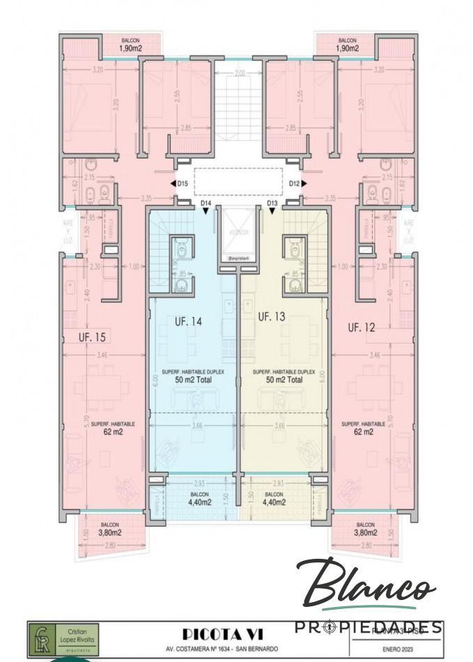 Picota VI - ULTIMAS 3 UNIDADES EN VENTA DE 3 AMBIENTES!!!